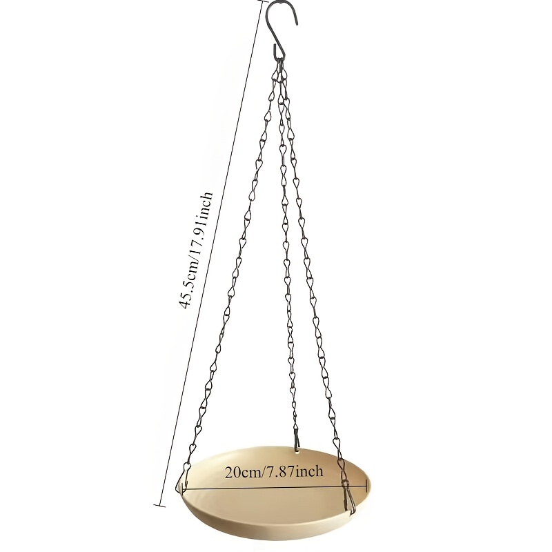 1pc Easy Hanging Flower Pot Basket Succulent Planter Hanging Drop Suitable For Home, Office, Cafe Balcony Decoration, Space