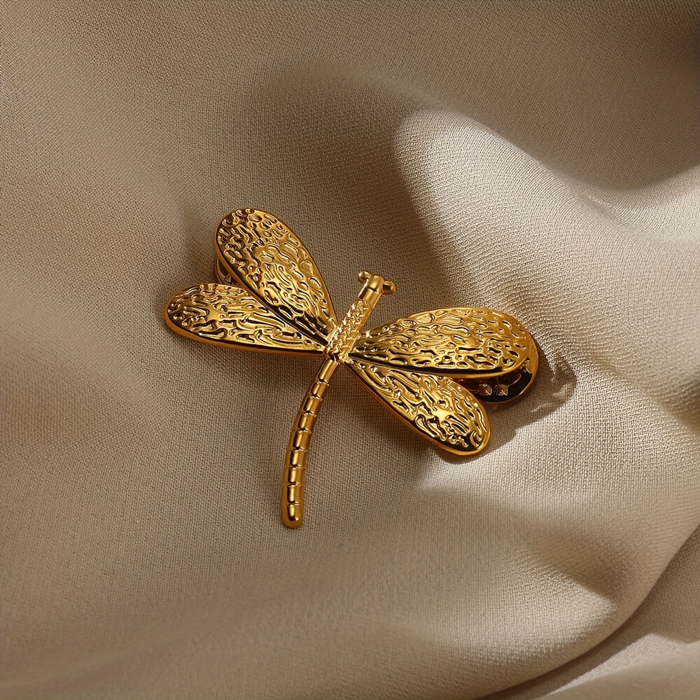 1pc stainless steel dragonfly brooch pin two way Temu Australia
