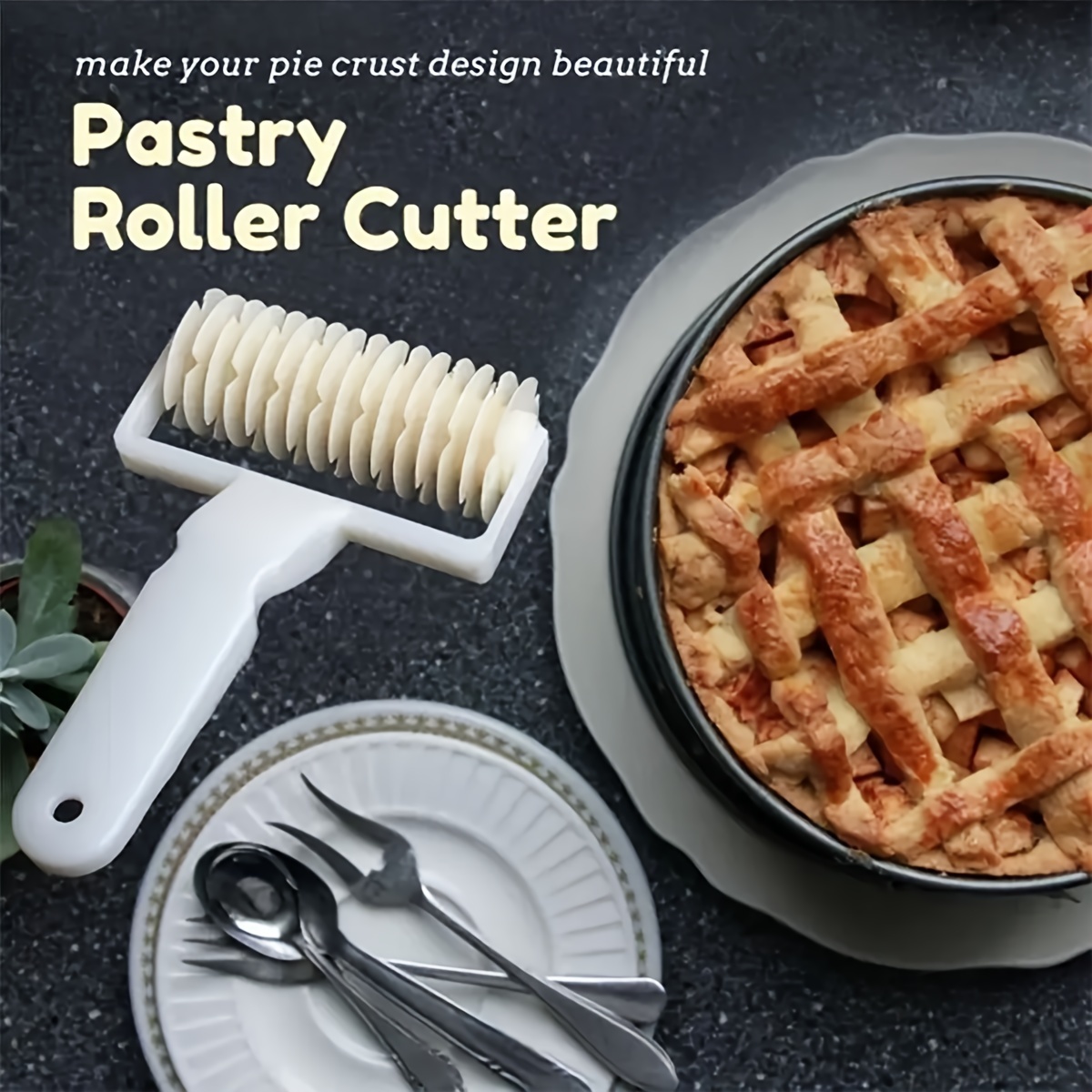 Pastry Roller Cutter High quality Plastic Lattice Cutter