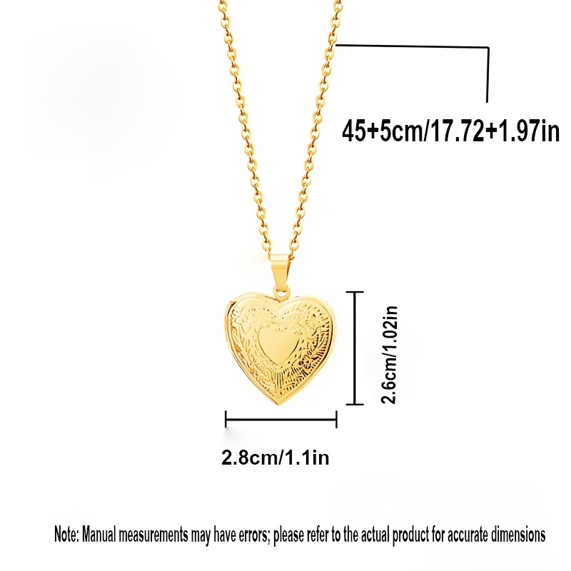 Customized Photo Necklace with Heart-Shaped Frame