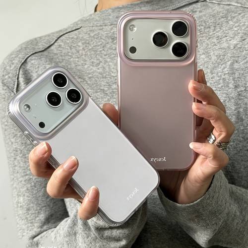 phone case solid color matte phone case compatible with iphone 17 pro max 17 pro 17 16 pro 15 pro max 15 14 13 pro max easy shockproof soft back cases
