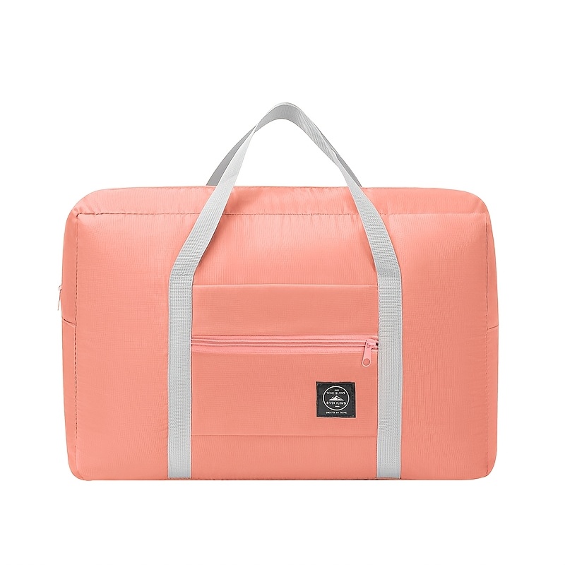 Large-capacity Portable Travel Storage Bag, Lightweight Duffle Bag With Zipper, Simple Toiletry Wash Bag