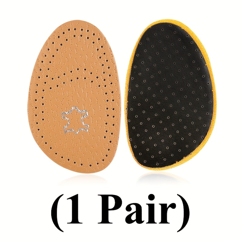 Of Latex Faux Leather Forefoot Pads Anti-slip Shock Absorbing Half Sole Cushion