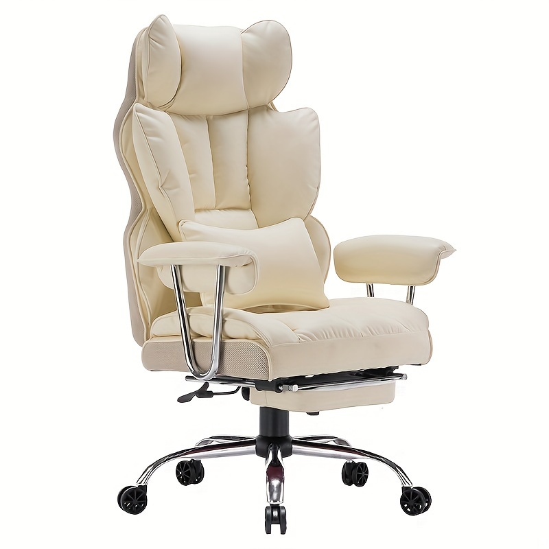Desk Chair With Foot Rest Visionwards Big And Tall Office Chair