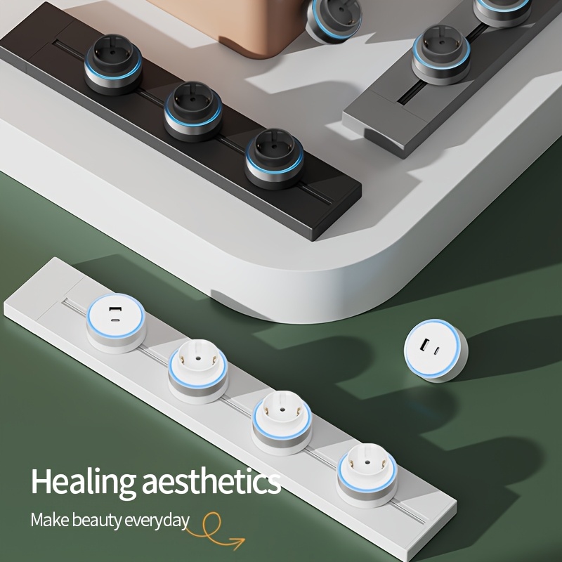 Enchufe Móvil de Riel, Combinación Libre