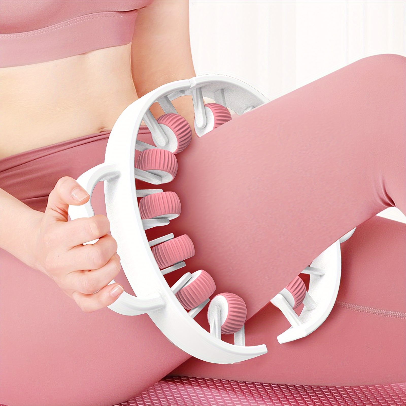 Plastic Cellulite Massager for Whole Body, Manual Fat Removal Roller