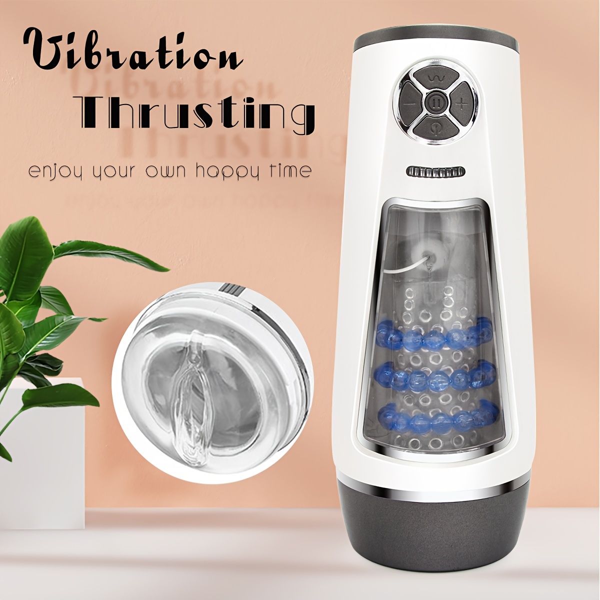 hands free male auto sucking toy cock stroker blowjob machine for men  heated realistic automatic pocket pussies with suction cup shower wall mount  electric thruster cup | Check Out Today's Deals Now |