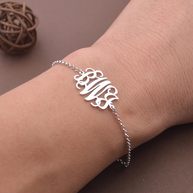 Personalized DIY Custom Women's Fashion Bracelet, Minimalist Style