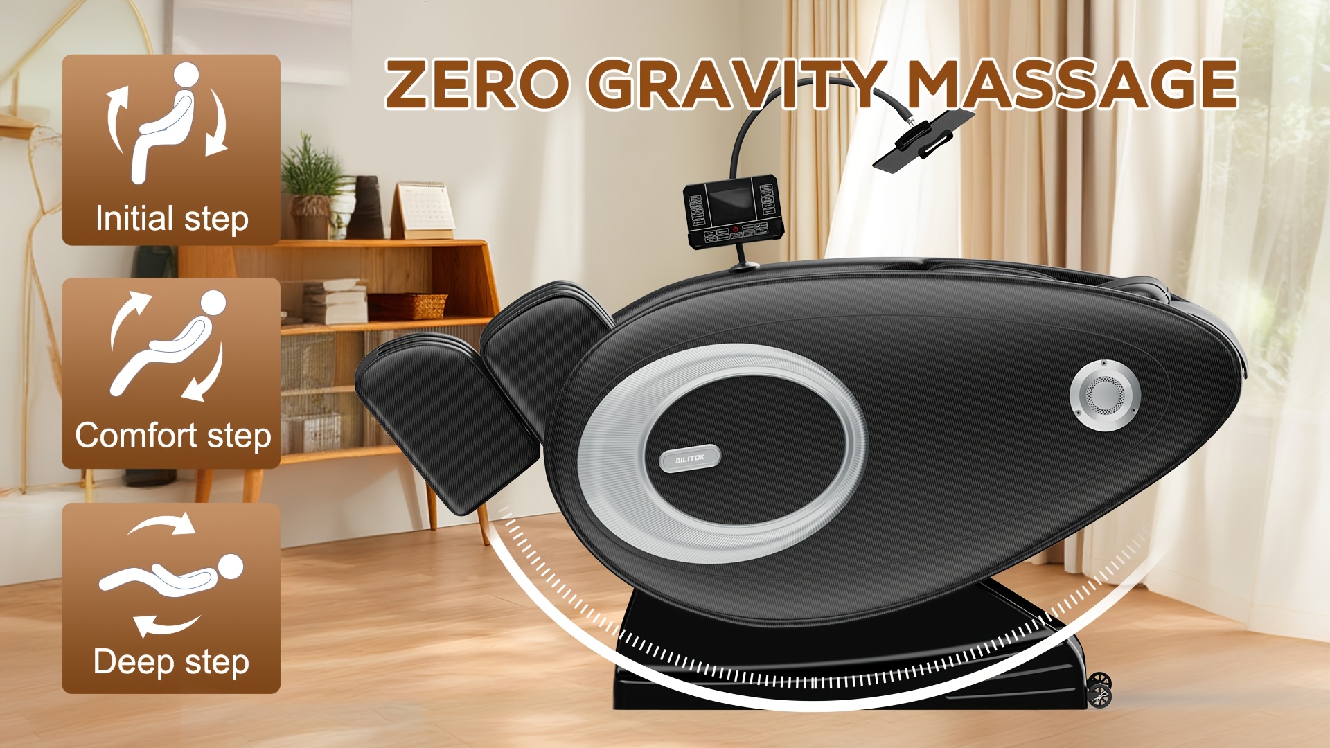 massage chair zero gravity full body with heating and wireless speaker Product details 1