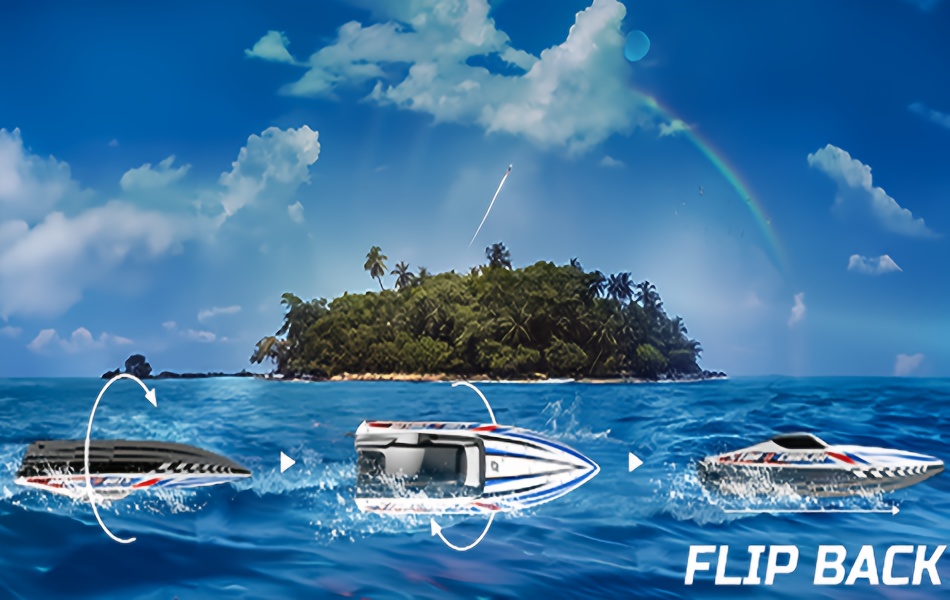 30+ mph Brushless RC Boat Toys, Racing with Metal Servo, 2.4Ghz Speed Boat for Adults Collectors Boys Girls, Durable Watercraft Sporty Stripe, Local Warehouse Fast Shipping, Special Birthday Gift, Clearance and Closeout Deal