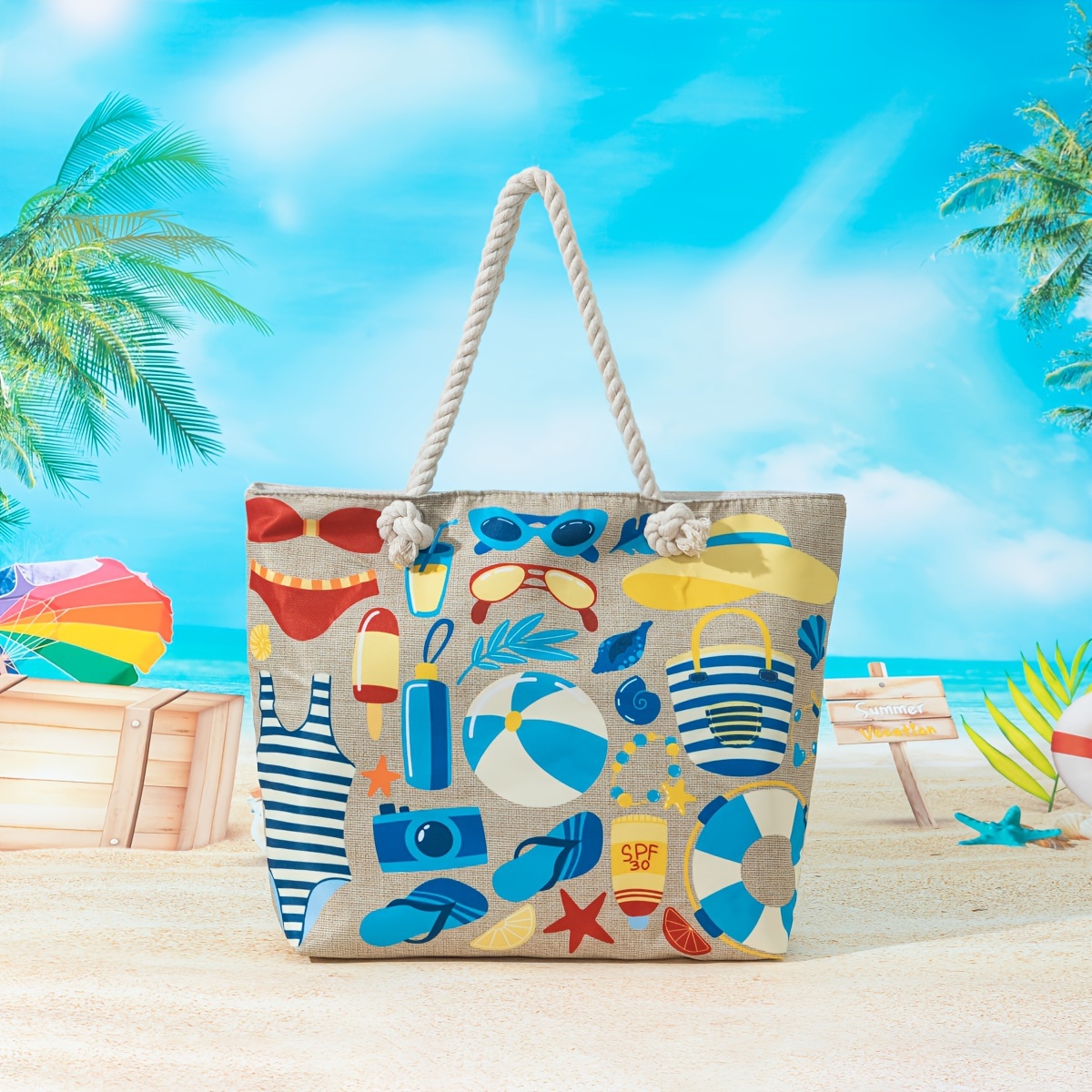 ビーチ レディ トートバッグ BEACH LADY TOTE 216510096.jpg
