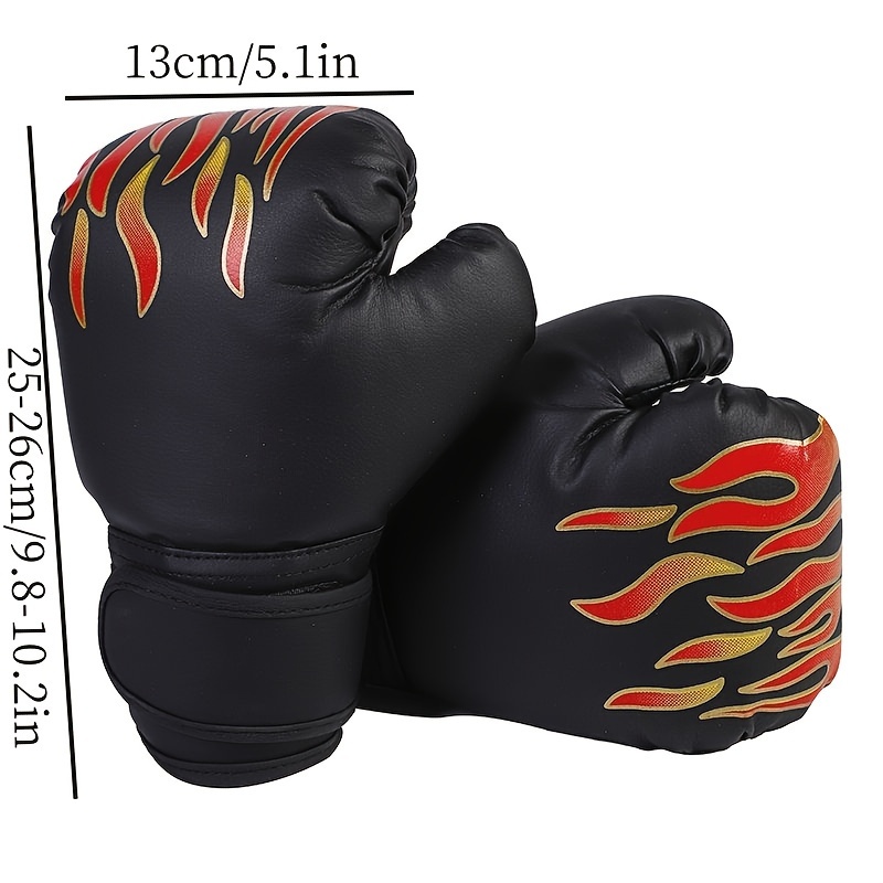  3pcs boxing set for beginners gloves helmet and training equipment pu material multicolor details 7