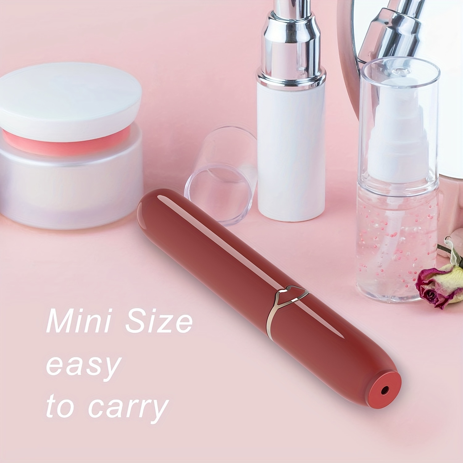 vibrierender lippenstift, weiblicher  , tragbares, wiederaufladbares sexspielzeug,   zur stimulation des weiblichen g-punkts mit 10  , sexspielzeug,  -stimulation, vibrierender massagegerät für erwachsene Produktdetails 1