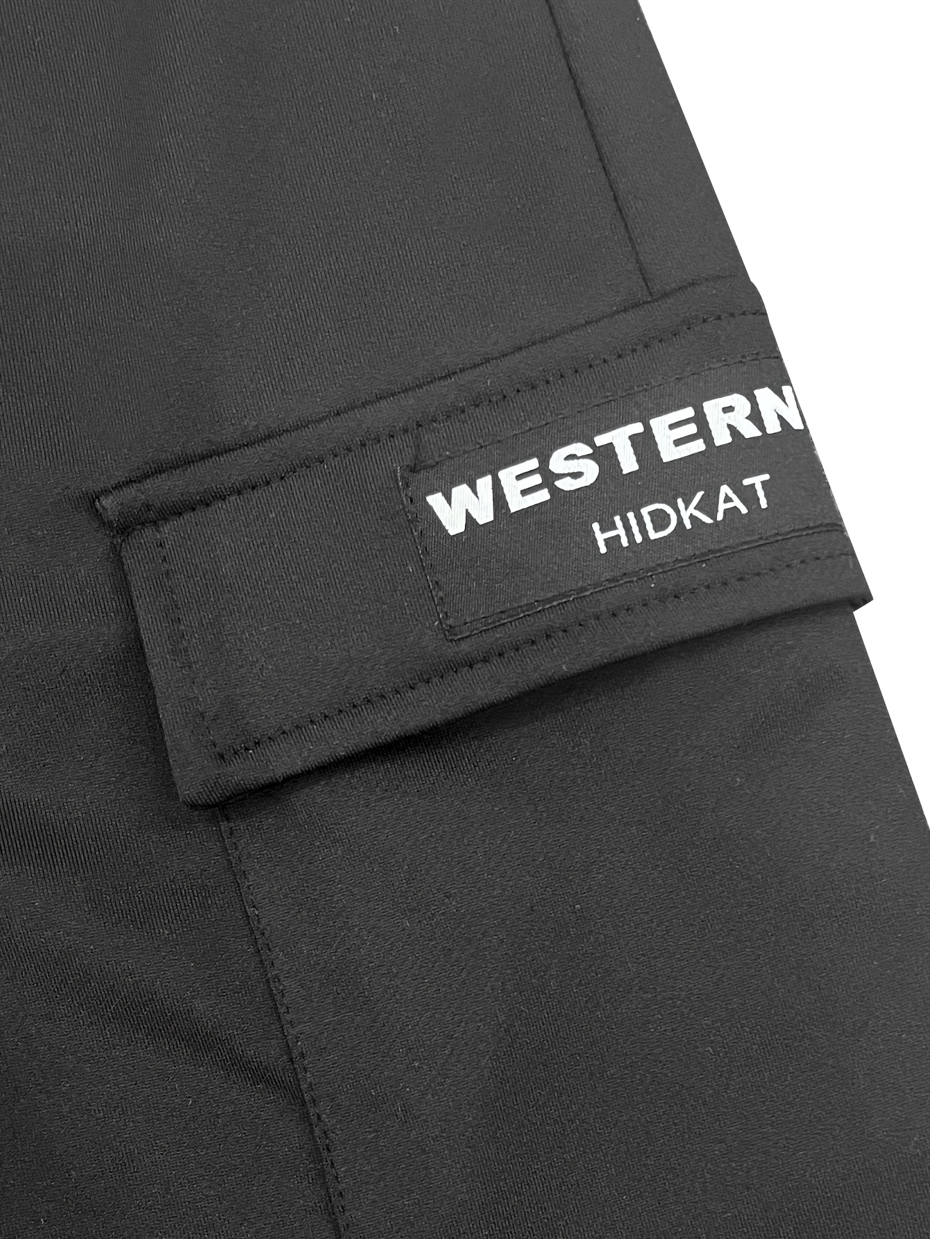 mens casual solid color cargo pants with elastic waist and side pockets comfortable for outdoor activities regular fit details 11