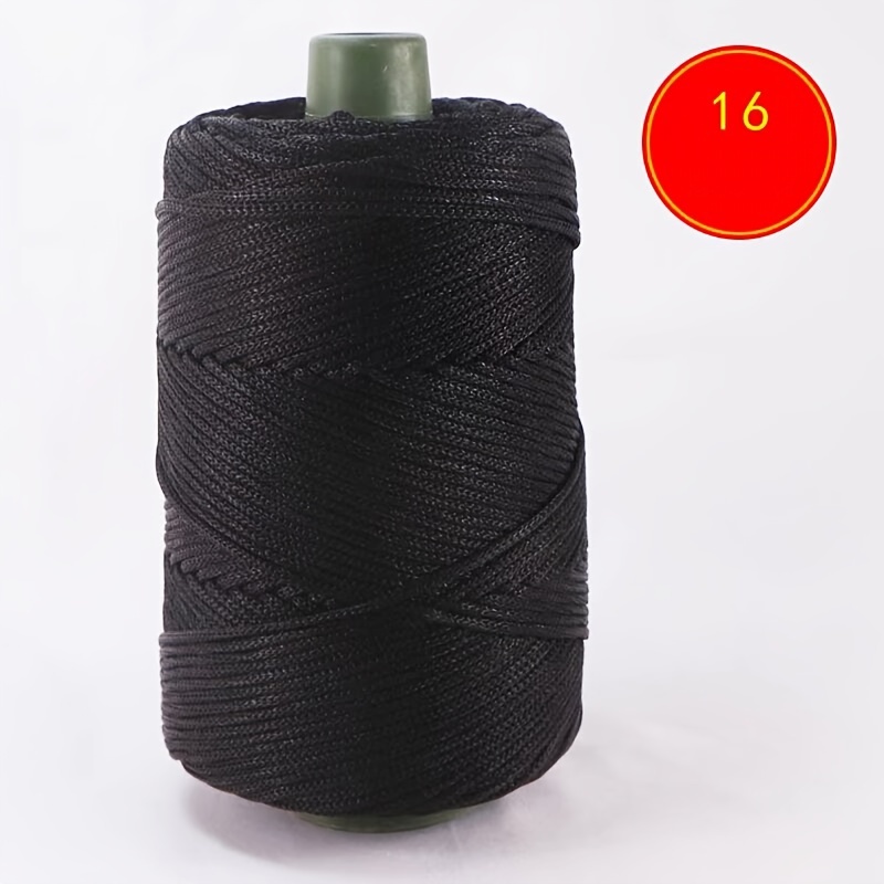 E-shop Leichtes Polyester-Garn für Häkeln & Stricken - 225g, Mehrfarbig, Ideal für Sommerhüte, Aufbewahrungskörbe & Kissen