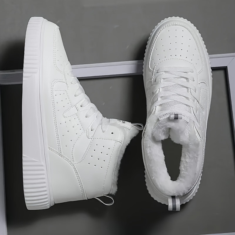 mens high top insulated casual sneakers fall winter outdoor Temu