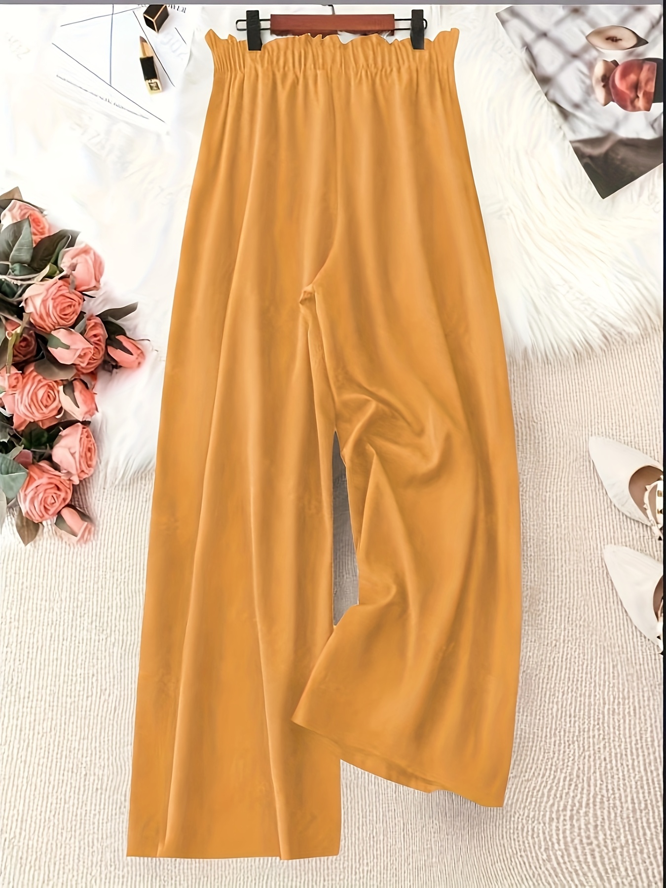 Plus Size Straight Leg Pants