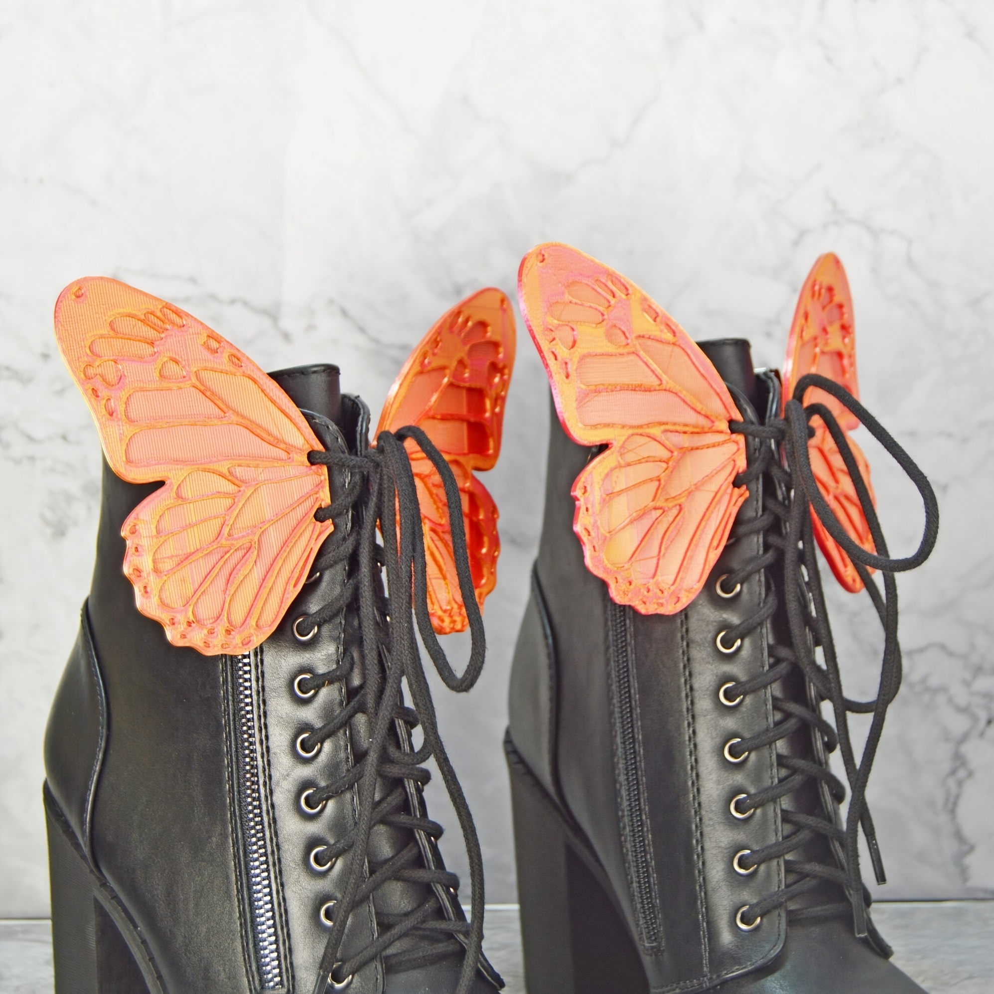 3d printed shoe wings cute plastic wings Temu Norway
