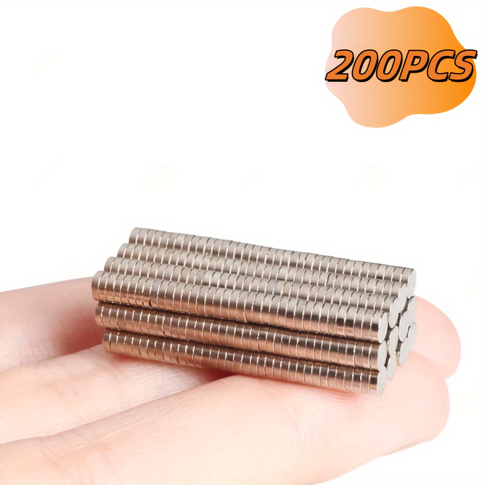 

200pièces 3X1Mm, Adapté pour la décoration intérieure, le rangement des outils, les casiers, la décoration, etc., Facile à installer, perçage.