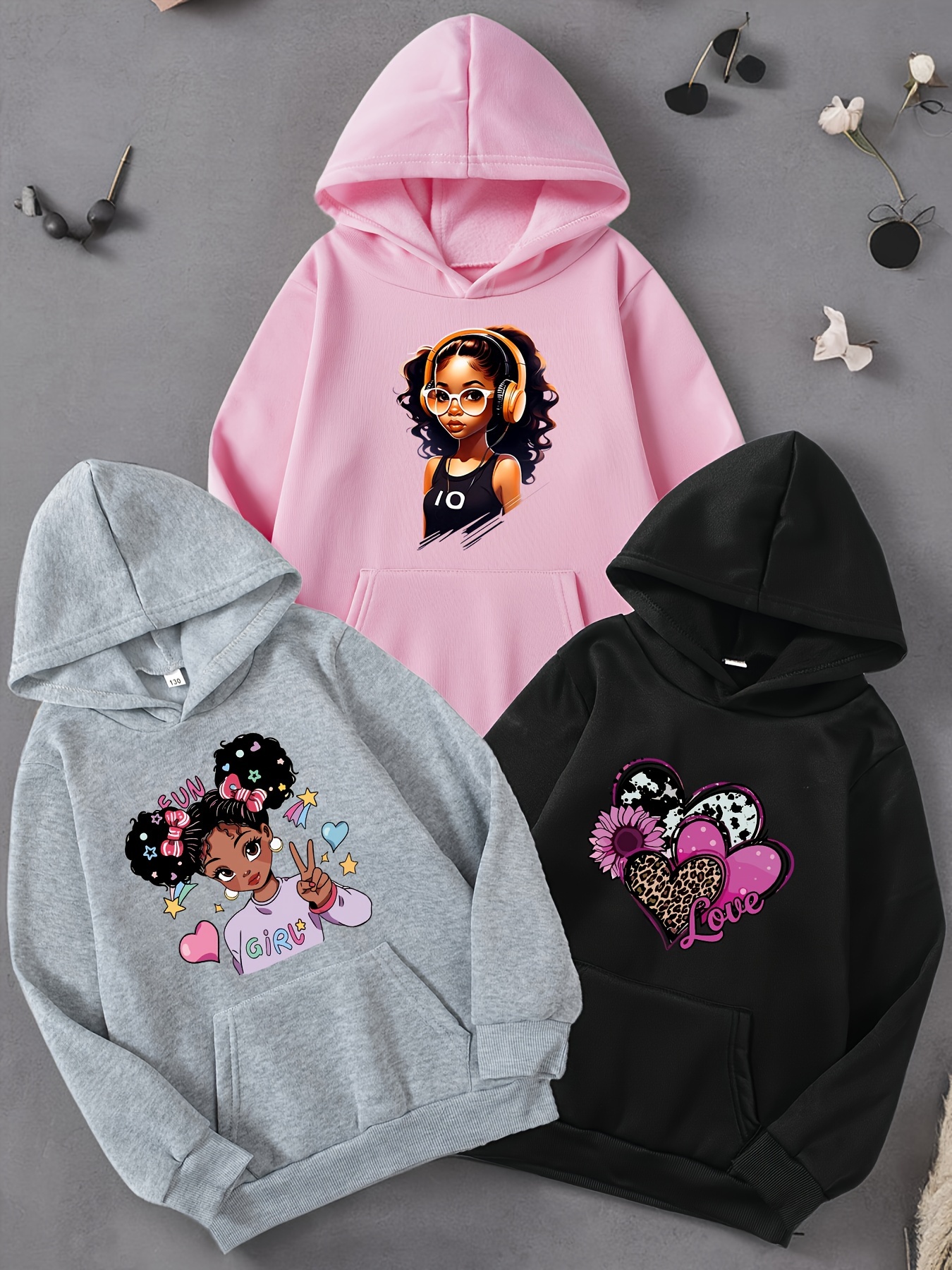 Hoodies For Girls sold on Temu United States