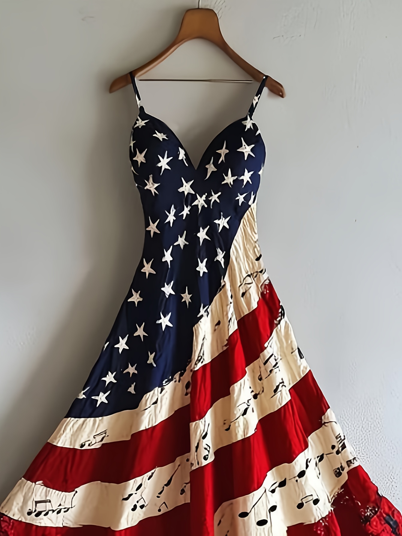 flag dress sold on Temu United States