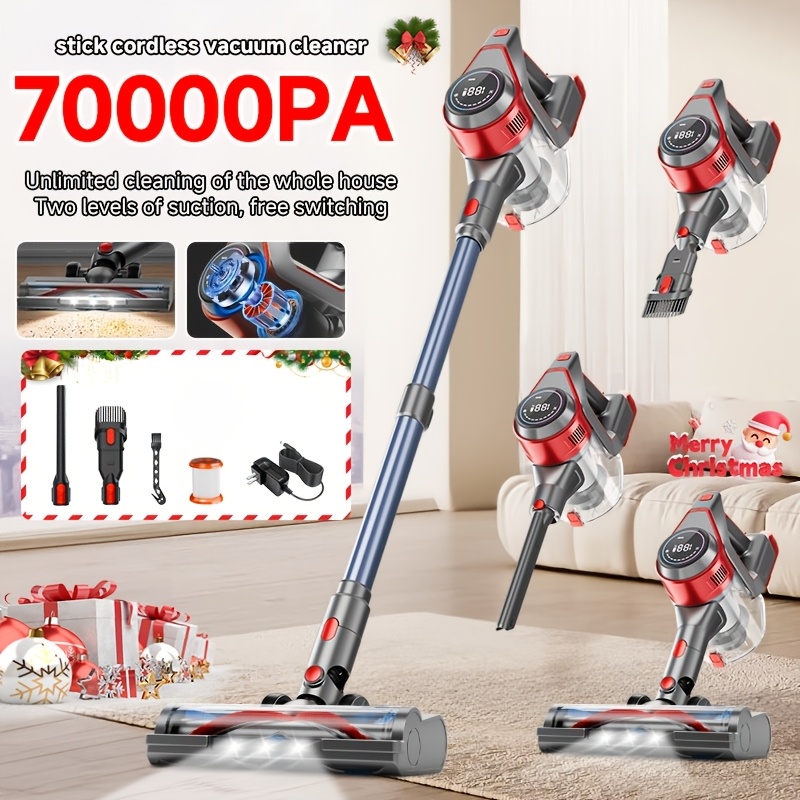 45 70kpa powerful vacuum cleaner kits corded cordless motor only option   stick vacuum with     anti   vacuum cleaners 50 72oz dust cup rechargeable corded and wireless vacuum for hardwood floor carpet pet hair