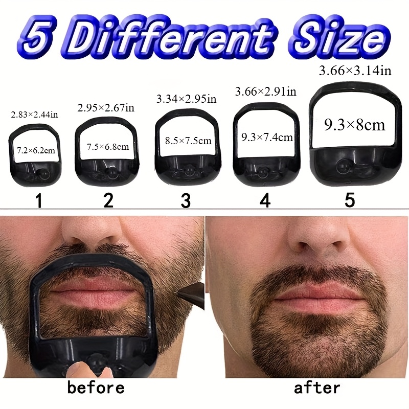 

1 Set Beard Styling Template 5pcs Set Beard Styling Template