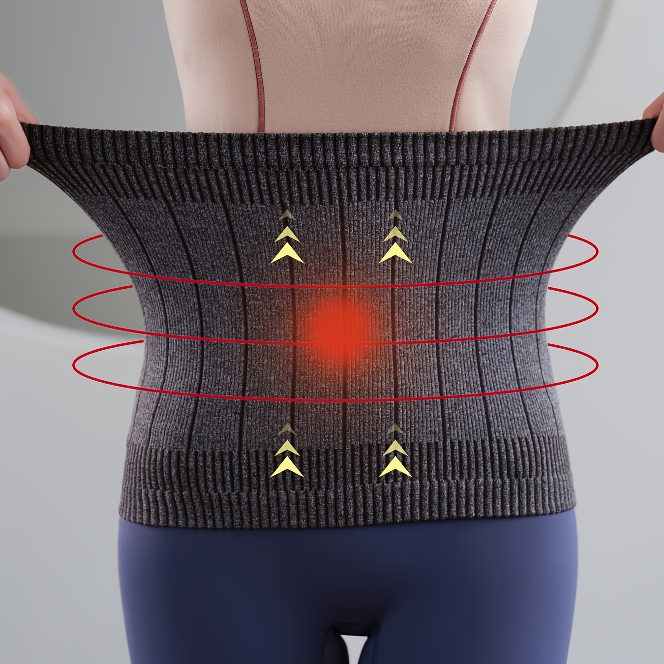 womens waist belt four colors   suitable for middle aged and elderly close fitting and comfortable daily tummy control for people with small belly