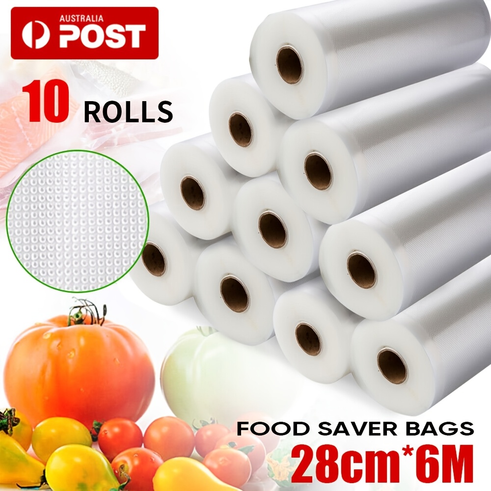 TEMU Vacuum Packaging Bag: Mesh, 28*600cm/roll; 10 Rolls
