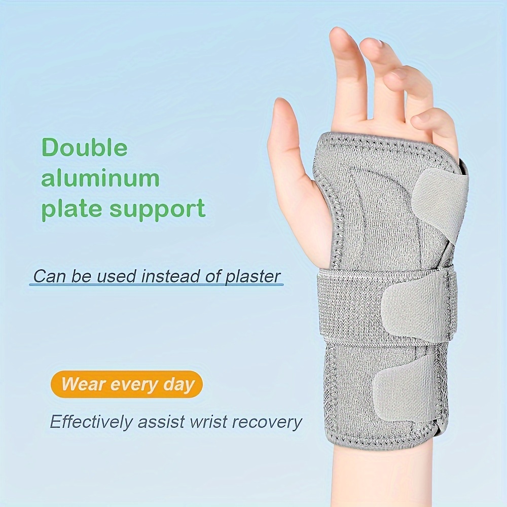 

1pc Unisex Adjustable Wrist Brace - Comfy Nighttime Support, Adjustable Wrist Support For Right And Left Hand