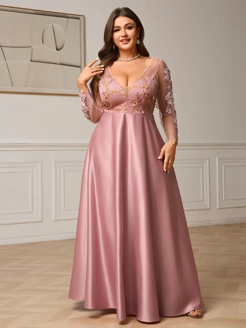 christmas dress for larger ladies Santa Claus Tropical Plus Size Christmas Dress For Women