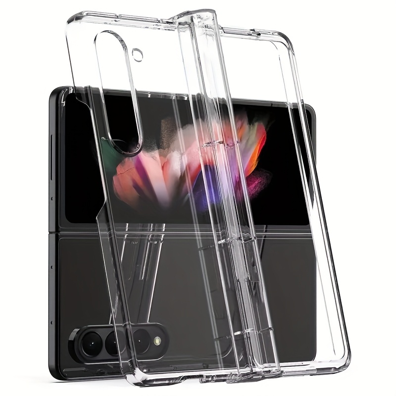 

Transparent Case With Pen Slot Fold6/5/4/3, Anti-fall Mobile Phone Case