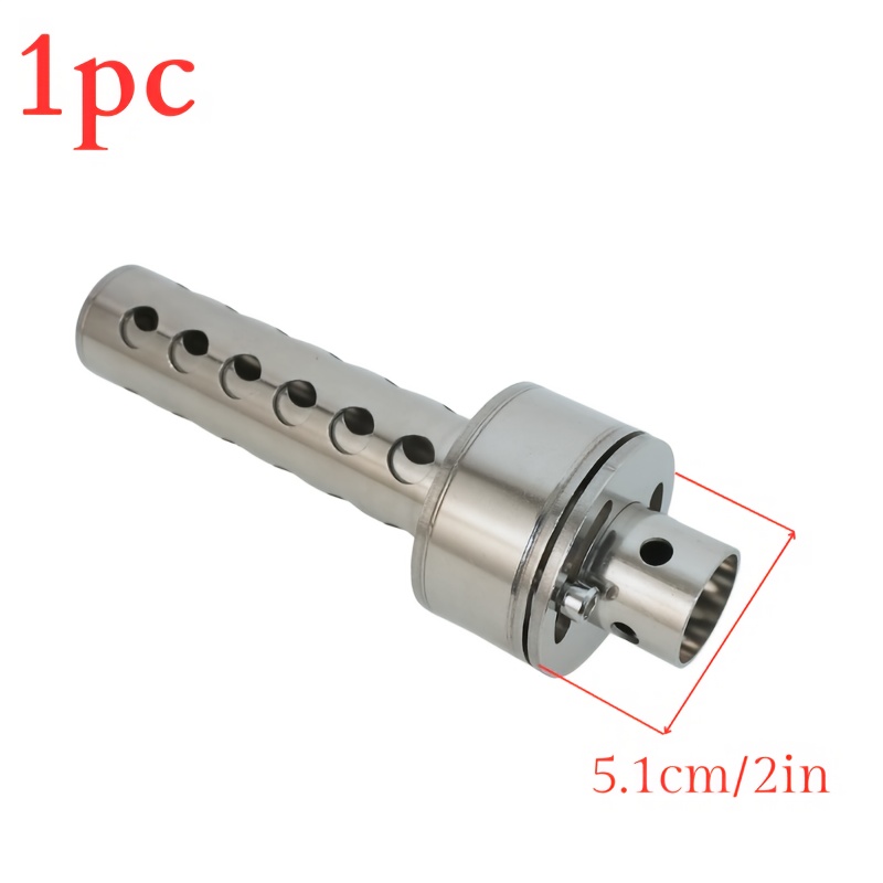 TEMU 1pc, Universal Exhaust Pipe Accessories For Motorcycles, 48/51mm, Universal Exhaust Pipe Modification Accessories