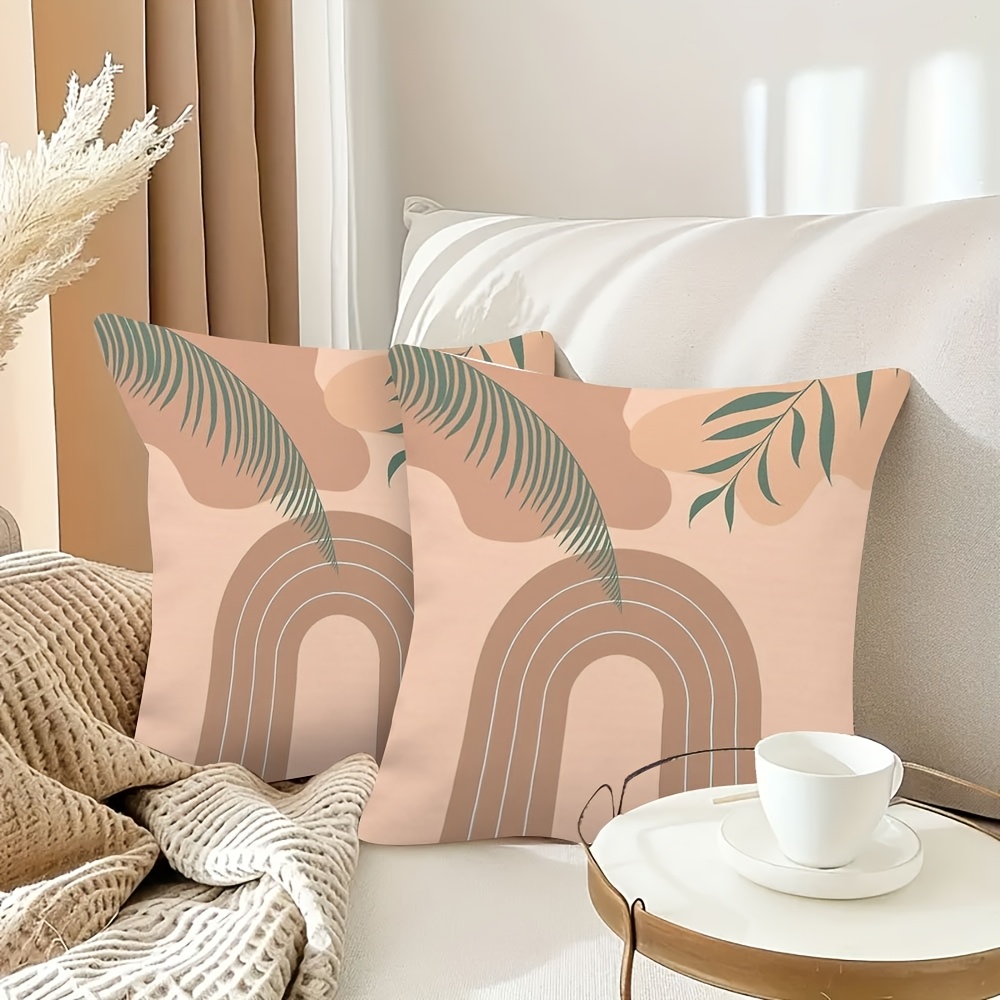 2pcs fundas cojín boho 18x18 pulgadas peluche corto Temu Mexico