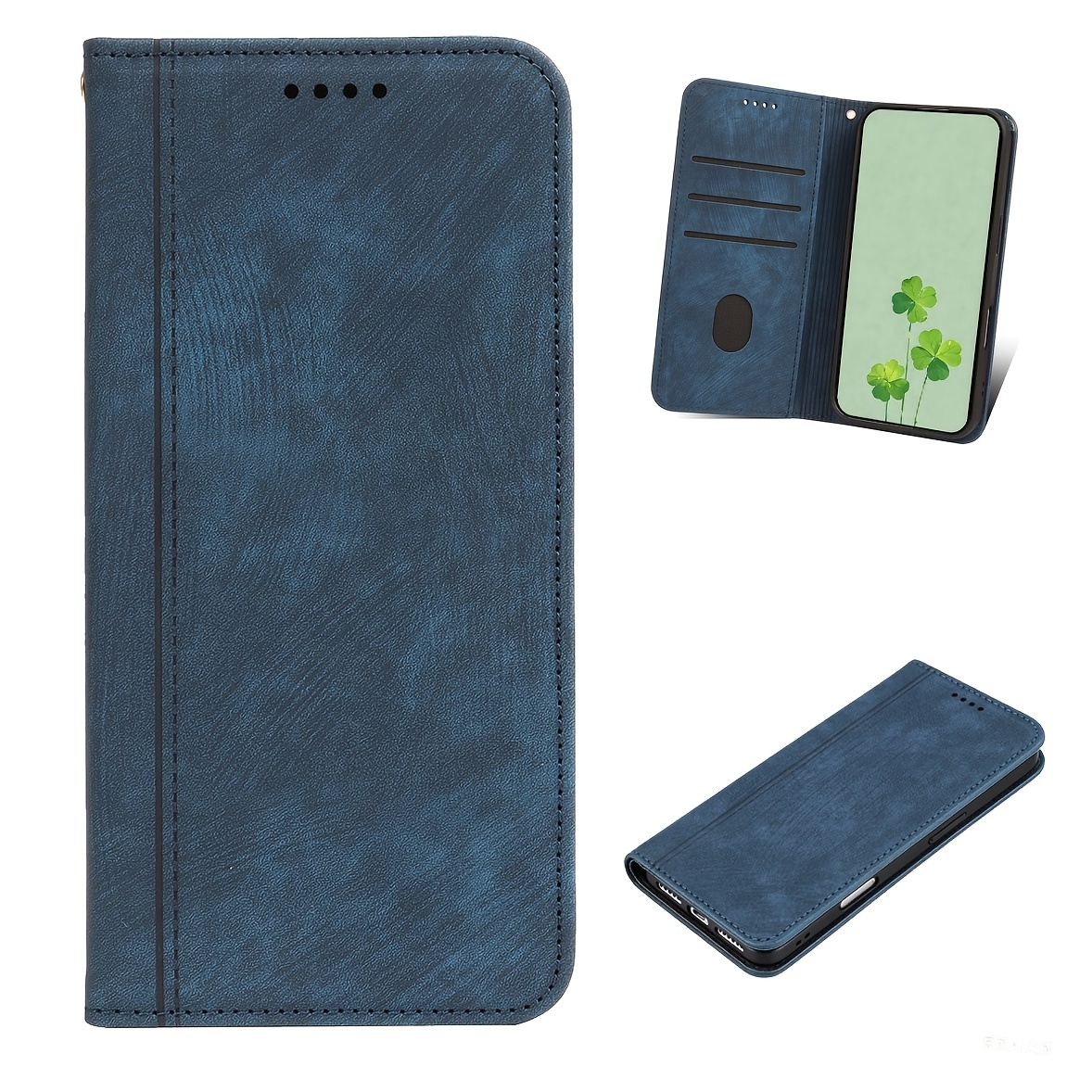 TEMU Phone Case - Suitable For Iphone 18 Pro/18 Pro Wallet Phone Case, With 3 Credit Card Slots, Built-in Stand, Durable, , Flip Folio Case For Lover