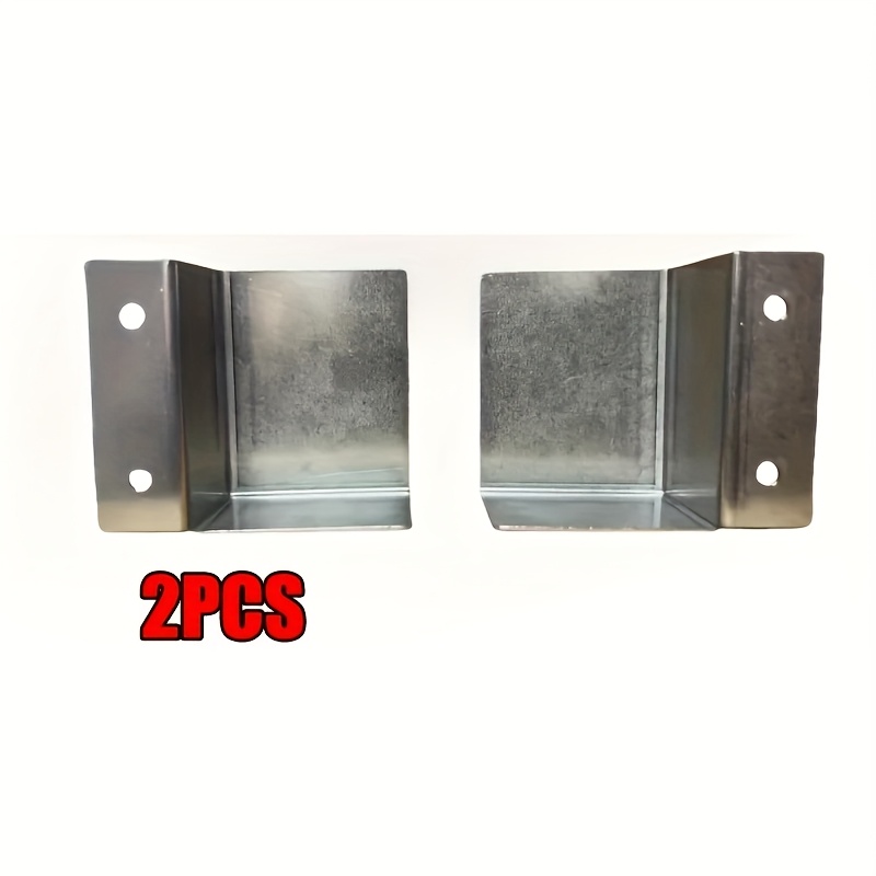 E-shop 2er-Set Edelstahl Wasserwaagehalter Universal Schwerlast Metall Wasserwaagenständer zur sicheren Aufbewahrung und Befestigung von Wasserwaagen,