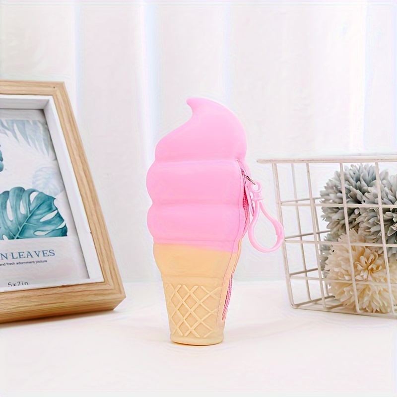 Ice Cream Silicone Backpack Clip