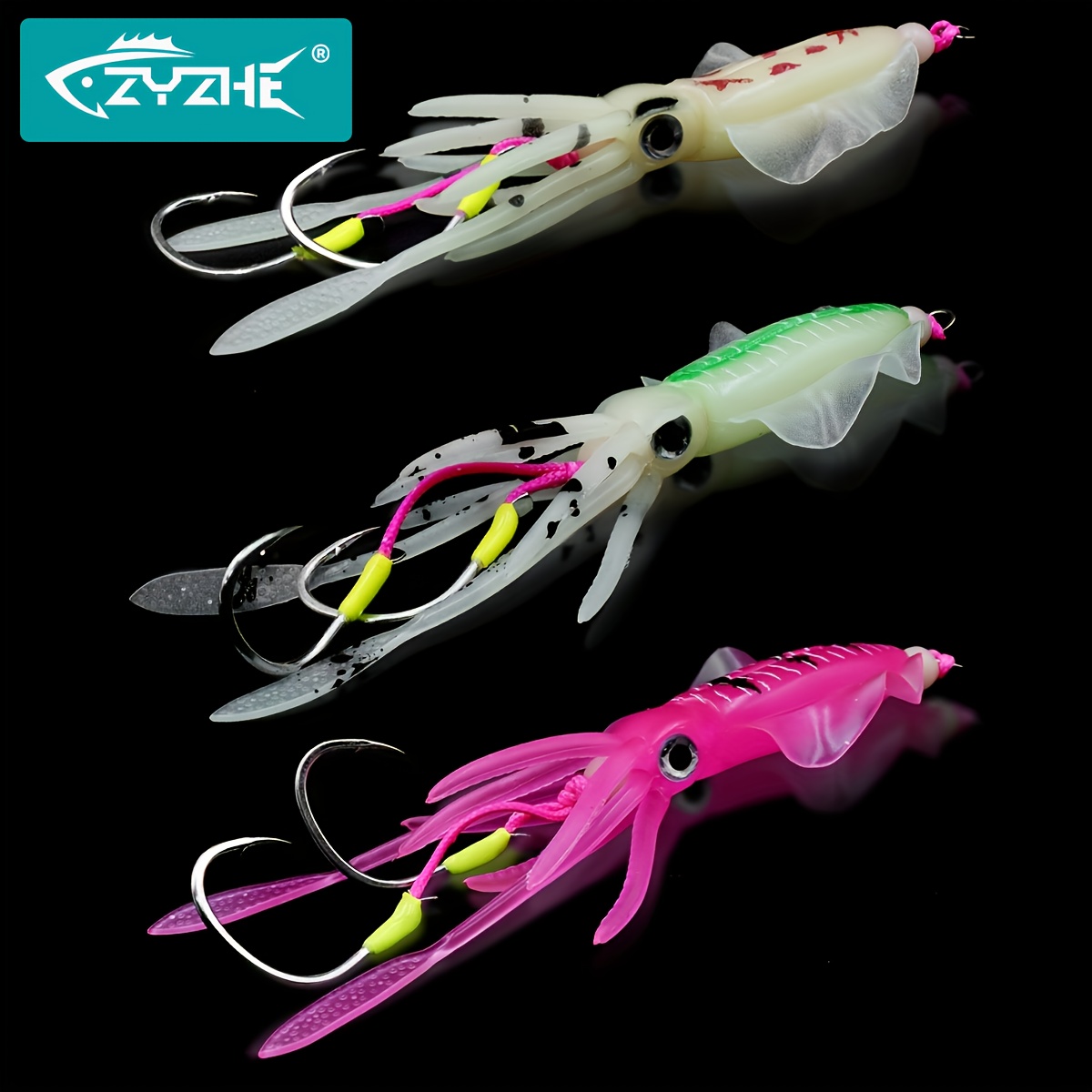 

Zyzhe Lures - Pvc For Sea And - Swimbait For Catching , ( , Multiple Quantities)