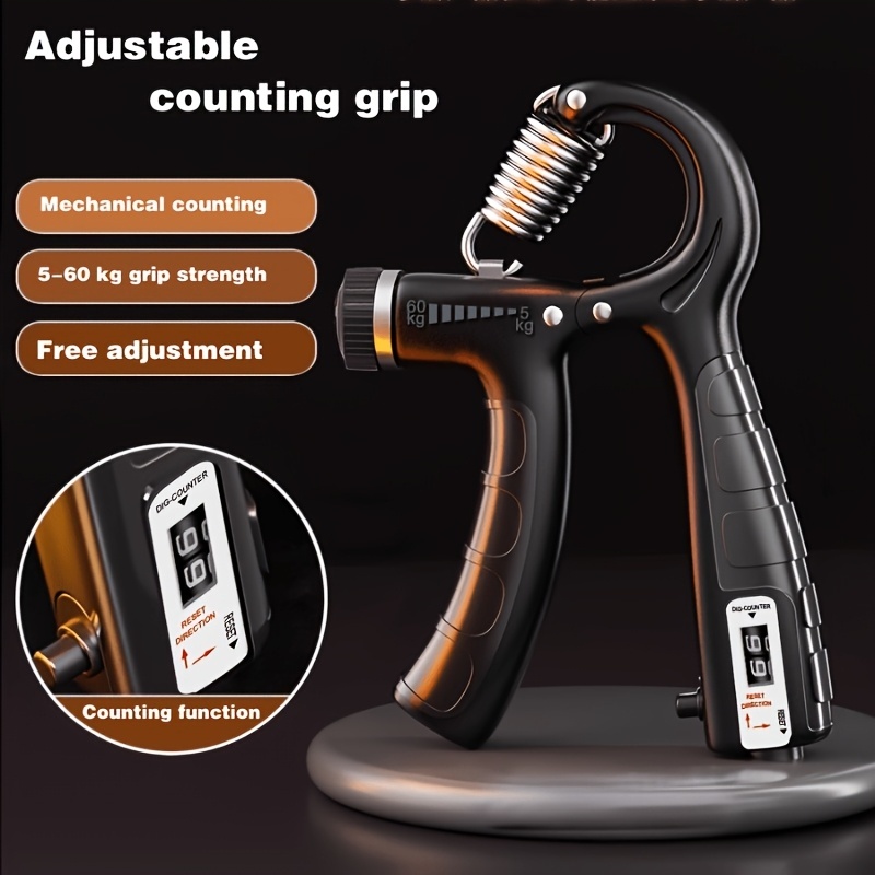 Adjustable Hand Gripper and Resistance Band Set for Strength Training