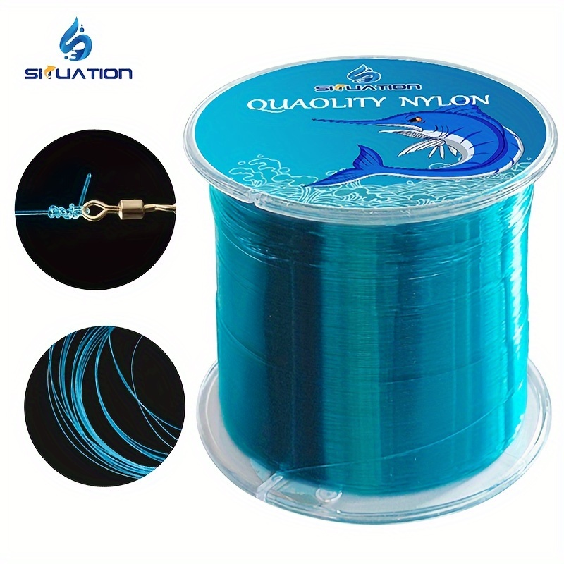 

Premium Water Line - 500yds/457m, & Wear-resistant For Ice, Sea & Freshwater Fishing, Ideal For Long Casts & Sensitive Lures