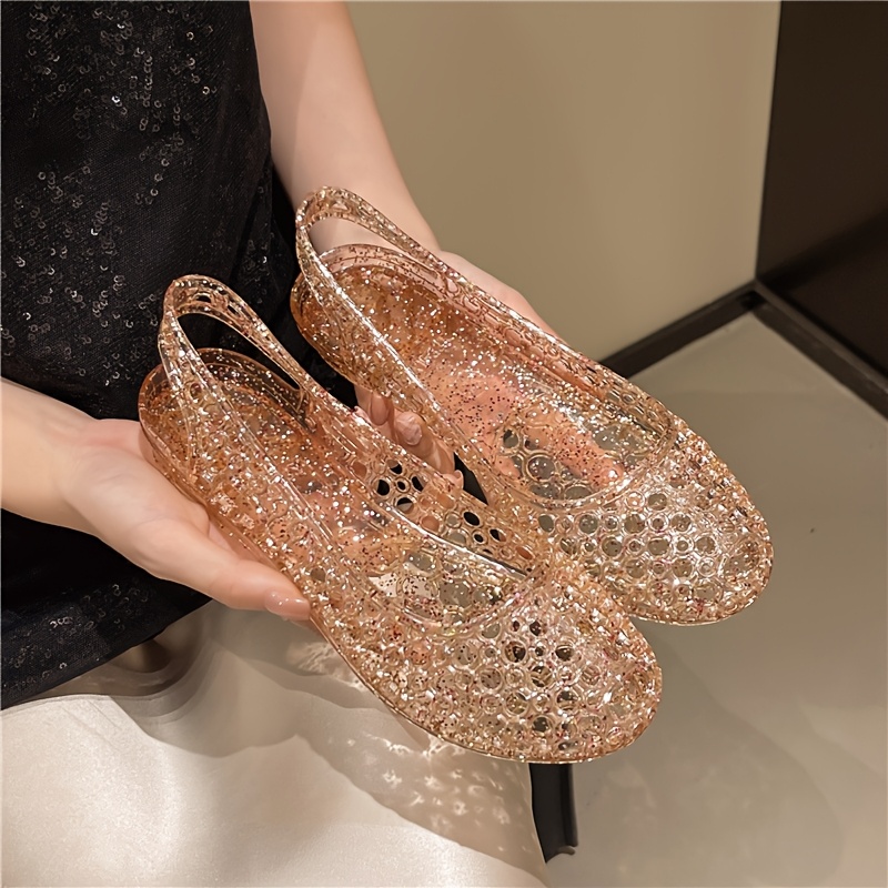 jelly sandals women sold on Temu Philippines