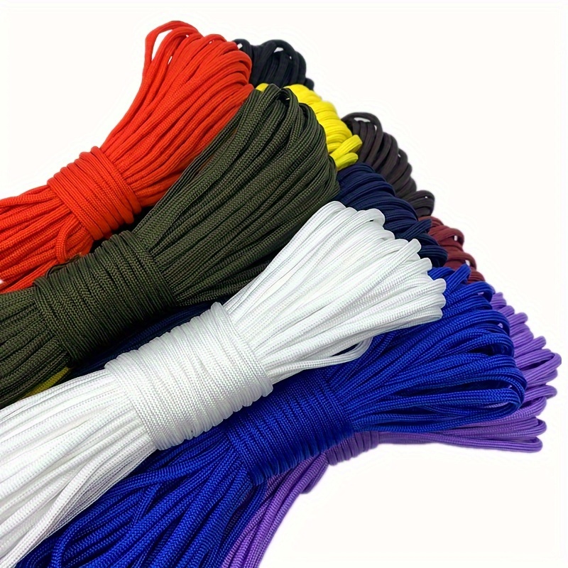 

4mm Paracord Cord - 5 Yards Length, Handmade, Diy Crafts, Art Supplies, No Elasticity, Suitable For Beading, Jewelry Making