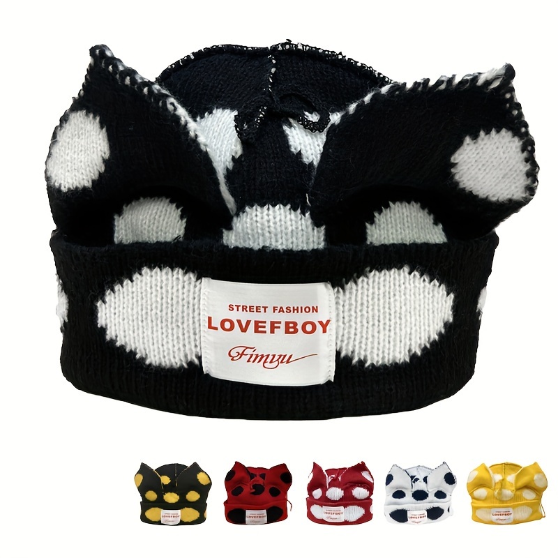 

A And Unisex Knitted Hat The Lovefboy, Knitting Pattern, For To . For In The Y2k