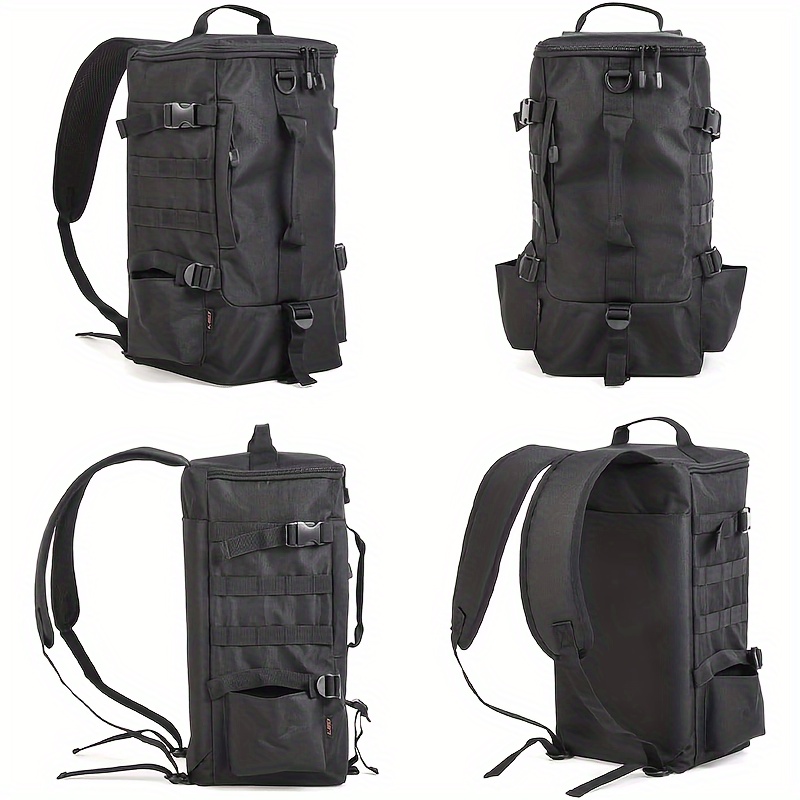 [1pc Black Fishing Backpack] 1pc 17.3