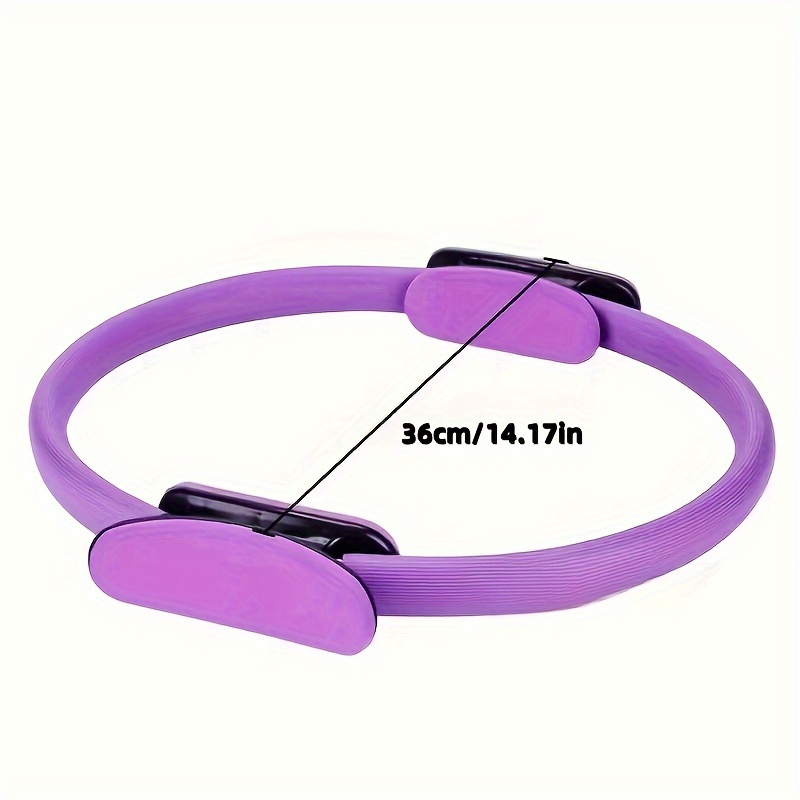 fitness ring yoga pilates ring monochrome fitness ring home exercise   elastic gym workout pilates ring body stretch ring for strength training yoga pilates equipment 9