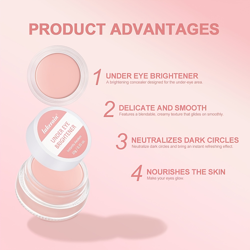 Moisturizing Eye Concealer for Brightening and Coverage