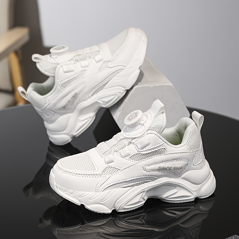 girls' breathable mesh running sneakers rotating Temu United