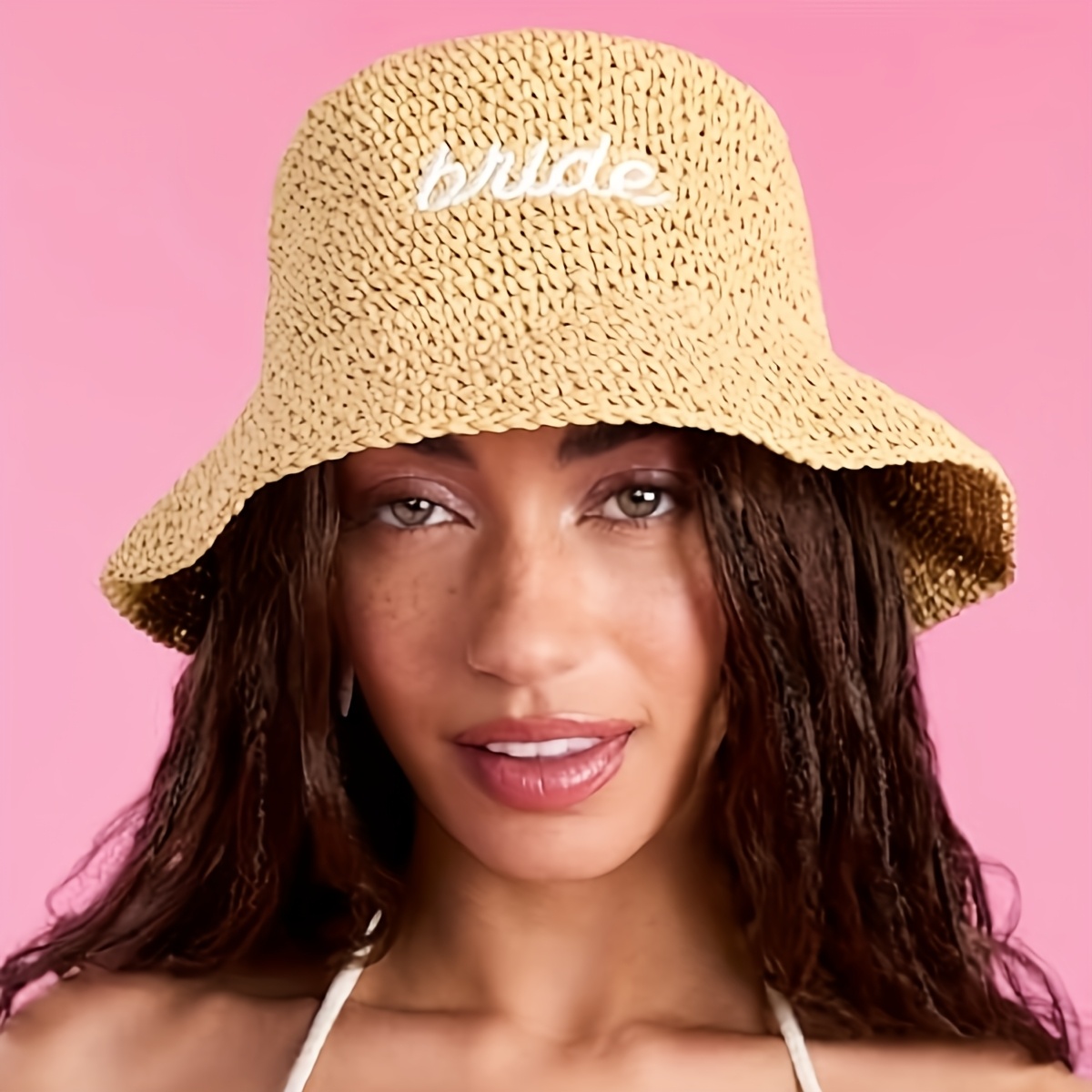 bucket hat bachelorette sold on Temu United States display picture 2