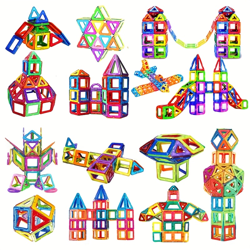 70pcs Magnetic Block Toys, Large-Sized Educational Set