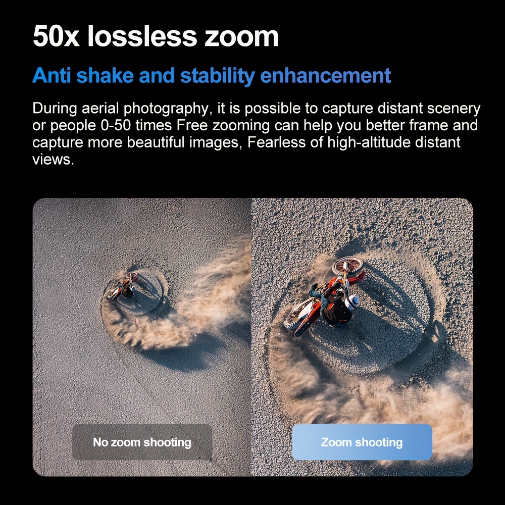 Remote UAV with High-Definition ESC Dual Cameras, Intelligent Obstacle Avoidance, Optical Flow Positioning, Safety Design, 360 Flip, Foldable Design, 6-Channel Gyroscope, One-Button Calibration/ Take-Off/ Landing, Headless Mode, LED Body/ Light, Emergency Stop, Waypoint Flight, Gravity Sensor, Outdoor Quadcopter, Perfect Holiday Gift.